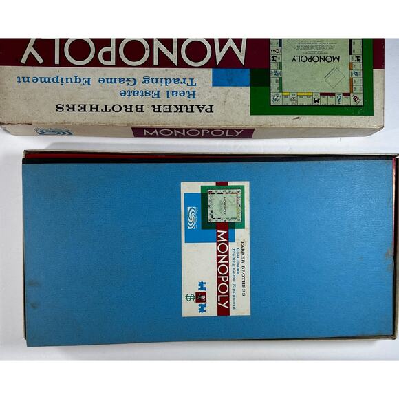 Complete Vintage 1961 Monopoly Board Game, Parker Bros. - Picture 5 of 9